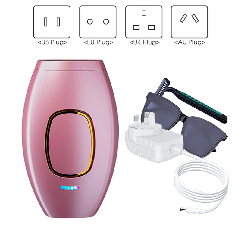 IPL 500,000 Flash Depilator Pulses Permanent Laser Epilator Painless For Women Hair Removal Home Use Devices