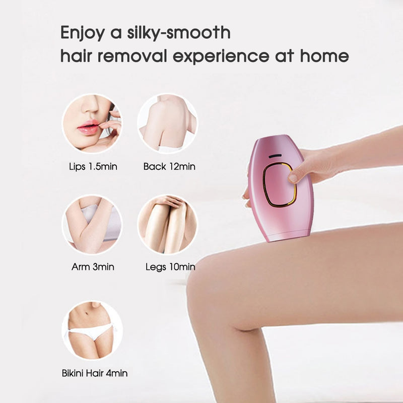 IPL 500,000 Flash Depilator Pulses Permanent Laser Epilator Painless For Women Hair Removal Home Use Devices